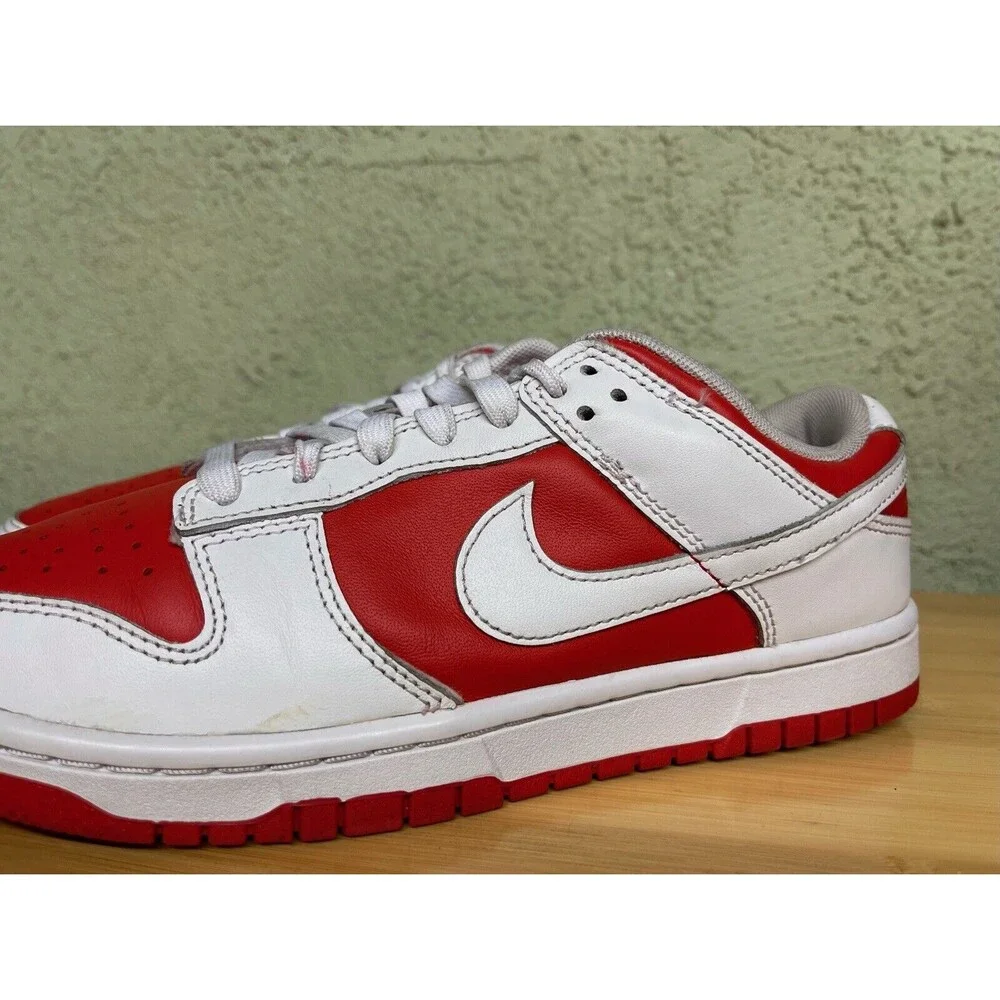 Nike Dunk Low Retro Championship Red DD1391-600  Size 8‎